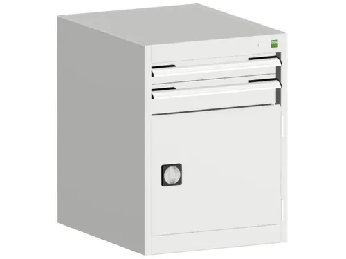 ladekast HxBxD 700x525x525mm 2laden RAL7035