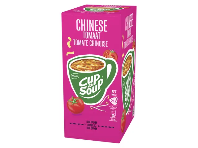 Cup a Soup Knorr Chinese tomaten Soep 21x175ml