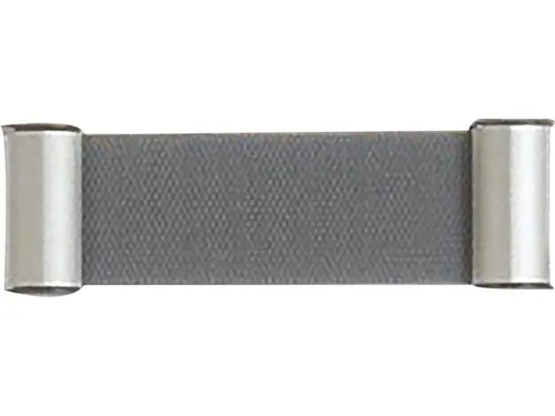 Deurbord Seco 50x148mm zilver 26mm profiel