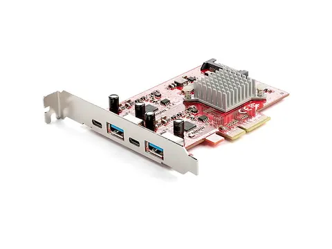 4-Poorts USB PCIe Kaart 10Gbps USB PCI Express