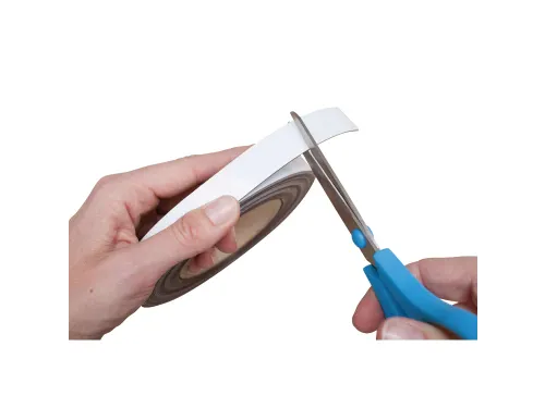 Magneetband beschrijf- en wisbaar MAUL 10mx20mmx1mm wit