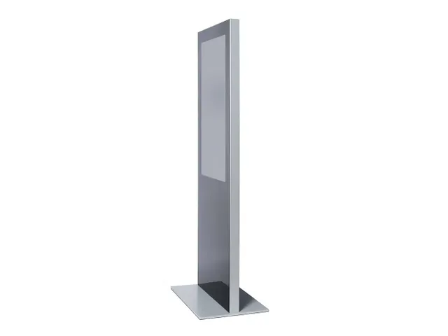 Behuizing Digitale Totem Slim Zwart/Zilver voor 65 inch scherm