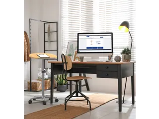 Ergonomische zit/sta werktafel beuken Hout - 2