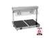 Caterchef Warmhoudplaat 2x 1/1 GN met brug RVS/Glas