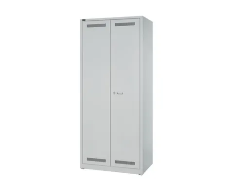 schoonmaakkast,HxBxD 1850x800x500mm,4vakken/kledingstang/haken