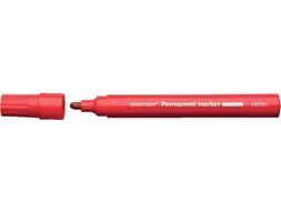 Quantore Permanent marker rond 1-1.5mm rood