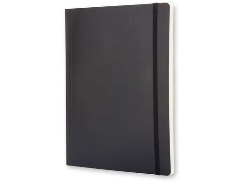 Notitieboek Moleskine XL 190x250mm lijn soft cover zwart