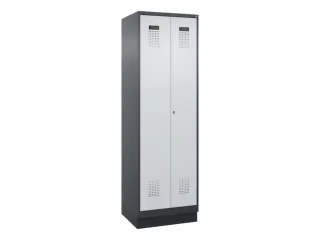 locker voor scheiding van kleding,HxBxD 1950x600x500mm,2vak - 2