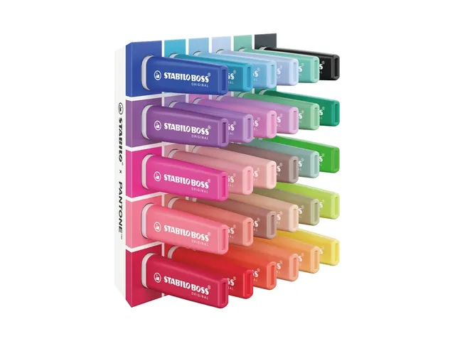 Markeerstift STABILO BOSS Pantone 30st assorti