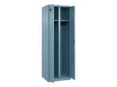 locker voor scheiding van kleding,HxBxD 1850x600x500mm,2vak