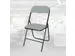 Chaise pliante BRASQ FC100 gris-noir