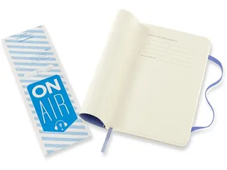 Notitieboek Moleskine pocket 90x140mm lijn soft cover hydrangea blue - 6