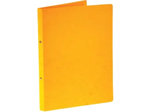 Ringmap A4 Uit Glanskarton 2 Rings O-mech 16mm Geel