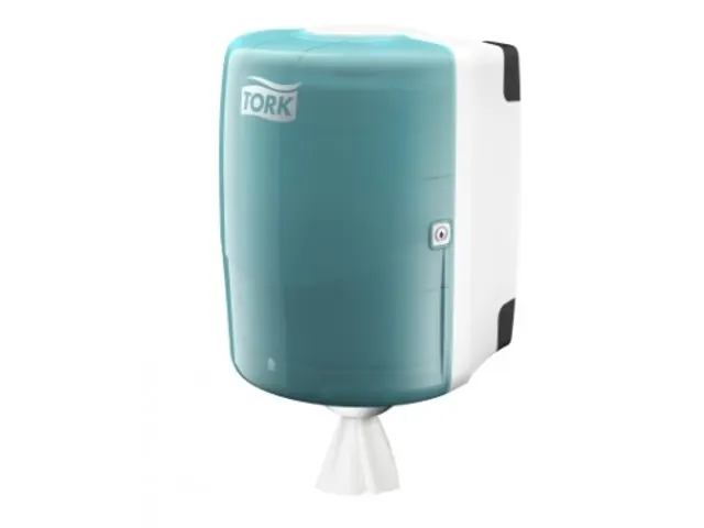Tork Maxi Centrefeed Dispenser White / Turqoise