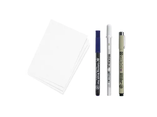 Tekenset Sakura Creative Kit Kanagawa 6 stuks