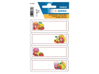 Etiket Herma 3644 Keuken etiket Vrucht assorti 4 vel - 1