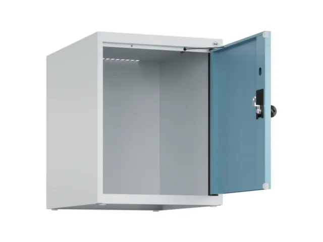 opzetkast,v. locker,1vak.,vak B 400mm,HxBxD 500x400x500mm,draaigrendel