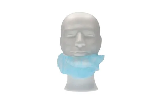 PP non woven baardmasker blauw met 1 elastiek één maat 1000 Stuks