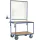 Tafelwagen 2402 200kg 1000x700mm infectie bescherming RAL5007