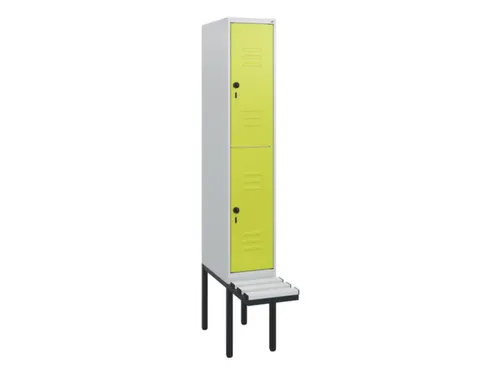 Dubbeldekse dekenkist,HxBxD 1950x300x815mm,1x2vak.,vak B 300mm
