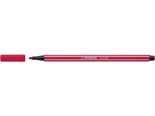 Viltstift STABILO Pen 68/50 medium donkerrood