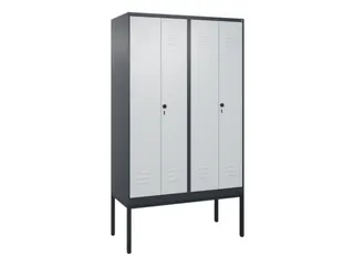 locker voor scheiding van kleding,HxBxD 2120x1200x500mm,4vak - 1