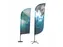 Beach Flag Alu Wind/Paddle 415cm excl. voet 25mm Rotator