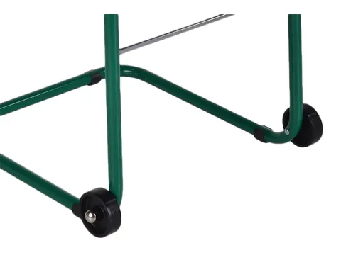 Wielenset voor groot volume zakhouder