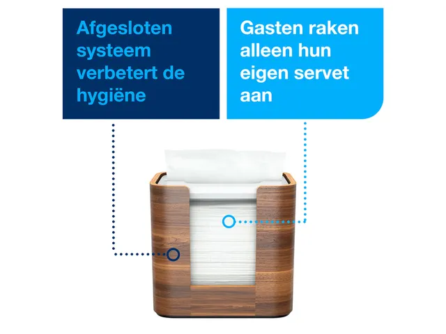 Distributeur serviette Tork Xpressnap N4 Compact Image 273002 noyer
