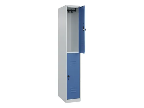 dubbeldekse locker,HxBxD 1850x300x500mm,1x2vak.,vak B 300mm