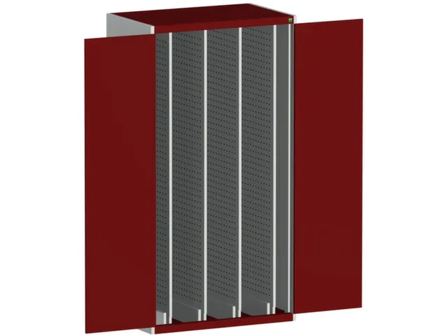 armoire verticale,HxlxP 2000x1050x650mm,porte a. perforations