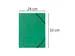 Elastomap z/klep. ge druckt 355g groen