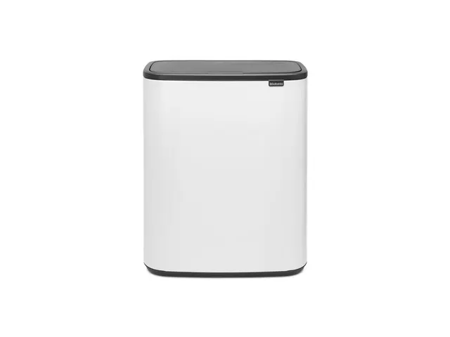 Afvalbak Bo Touch Bin 60 Liter Wit