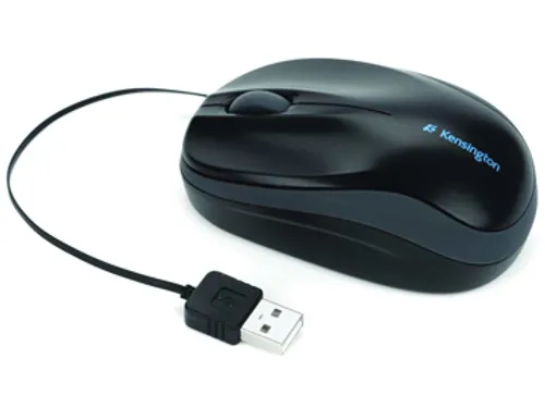 Pro Fit mobiele intrekbare muis, zwart