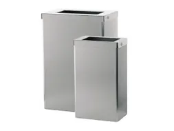 Santral S1423042 classic open afvalbak, 18 Liter RVS