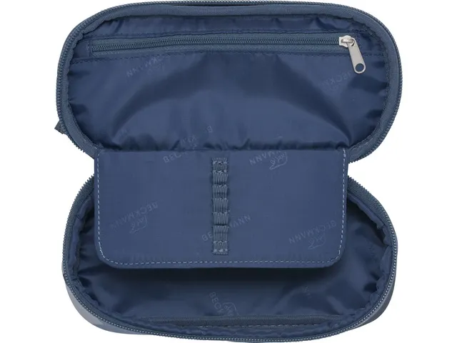 Etui Beckmann ovaal Leeg Tiger Race blue