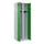 locker voor scheiding van kleding,HxBxD 1850x600x500mm,2vak