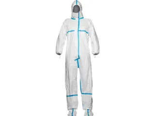DuPont Tyvek Classic 600+ overall met sokken, wit, maat M, per stuk - 1