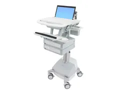 Ergotron SV44-1121-C multimediawagen & -steun Aluminium Grijs Wit