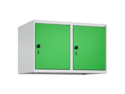 opzetkast,v. locker,2vak.,vak B 400mm,HxBxD 500x800x500mm,draaigrendel
