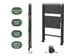 Escabeau aluminium 3 marches SL300 noir