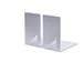 Boekensteunen Metaal 14x12x14cm Wit 2 Stuks