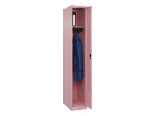 locker,HxBxD 1850x300x500mm,1vak,vak B 300mm,cil.-slot,staand op vloer