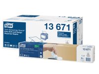 Tork 13671 XPressnap Servet Snack Extra Soft 2-Laags Wit 1/4 vouw