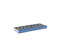 scheidings-/vakkenwanden,9vakken,v. front H 100/125mm