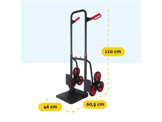 Trappensteekwagen 120 KG transportkar opvouwbaar HT120 - 3