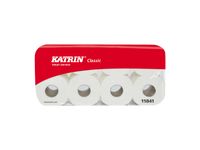 Katrin 11841 Toiletpapier Classic 3-laags Eco Naturel 250 Vel