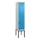 dubbeldekse locker,HxBxD 2120x400x500mm,1x2vak.,vak B 400mm
