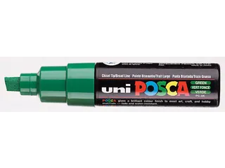 Verfstift Posca PC8K Brede punt 8mm schuin donkergroen - 2