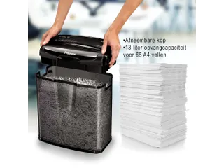 Papiervernietiger Fellowes M-7Cm cross-cut snippers 4x35mm P-4 - 4